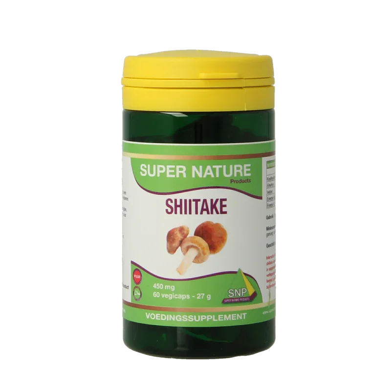 SNP Shiitake 450mg puur 60 Vegetarische capsules