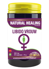 NHP Libido vrouw 600mg puur 20 Vegetarische capsules