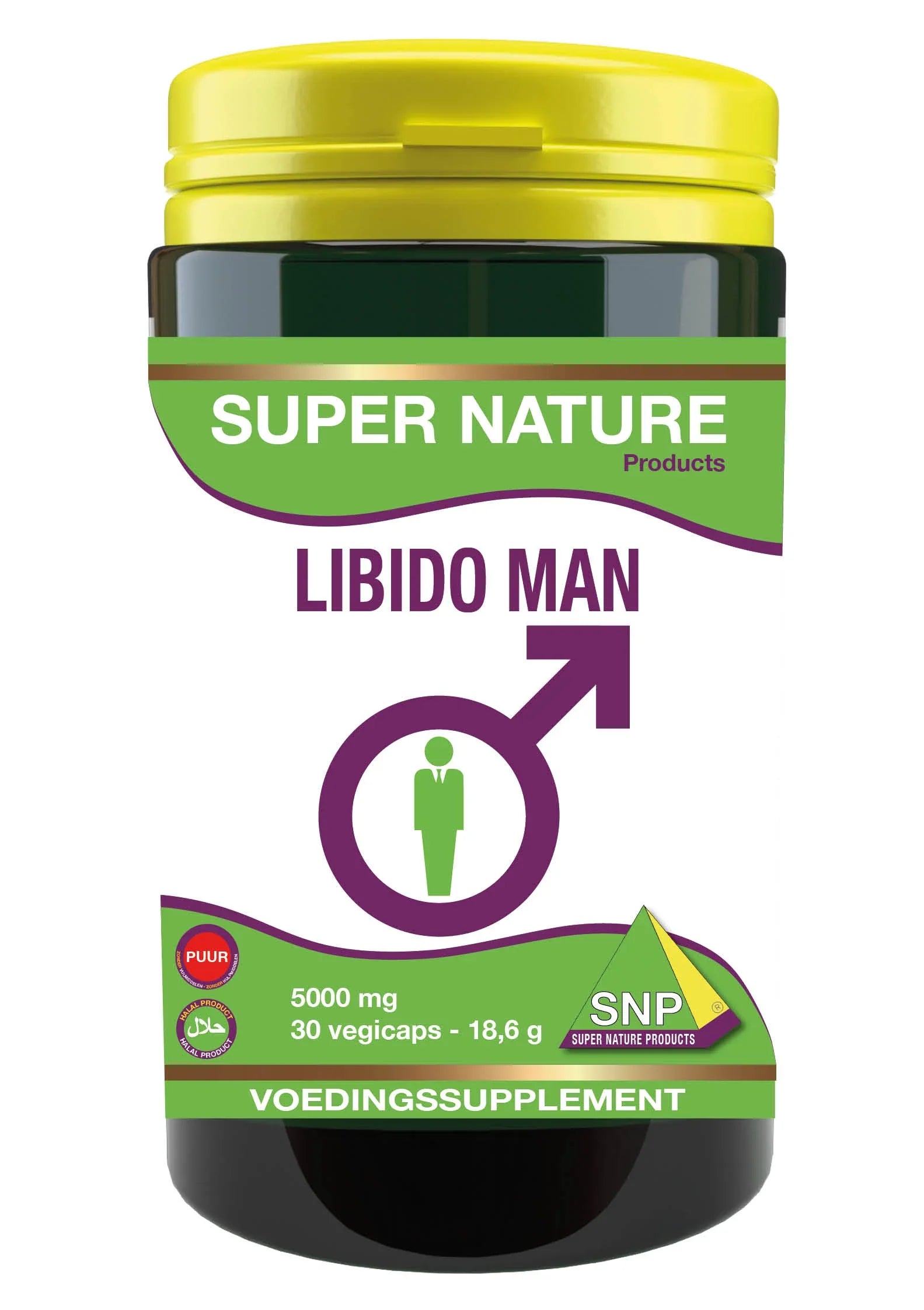 SNP Libido man extra forte 5000mg puur 30 Vegetarische capsules
