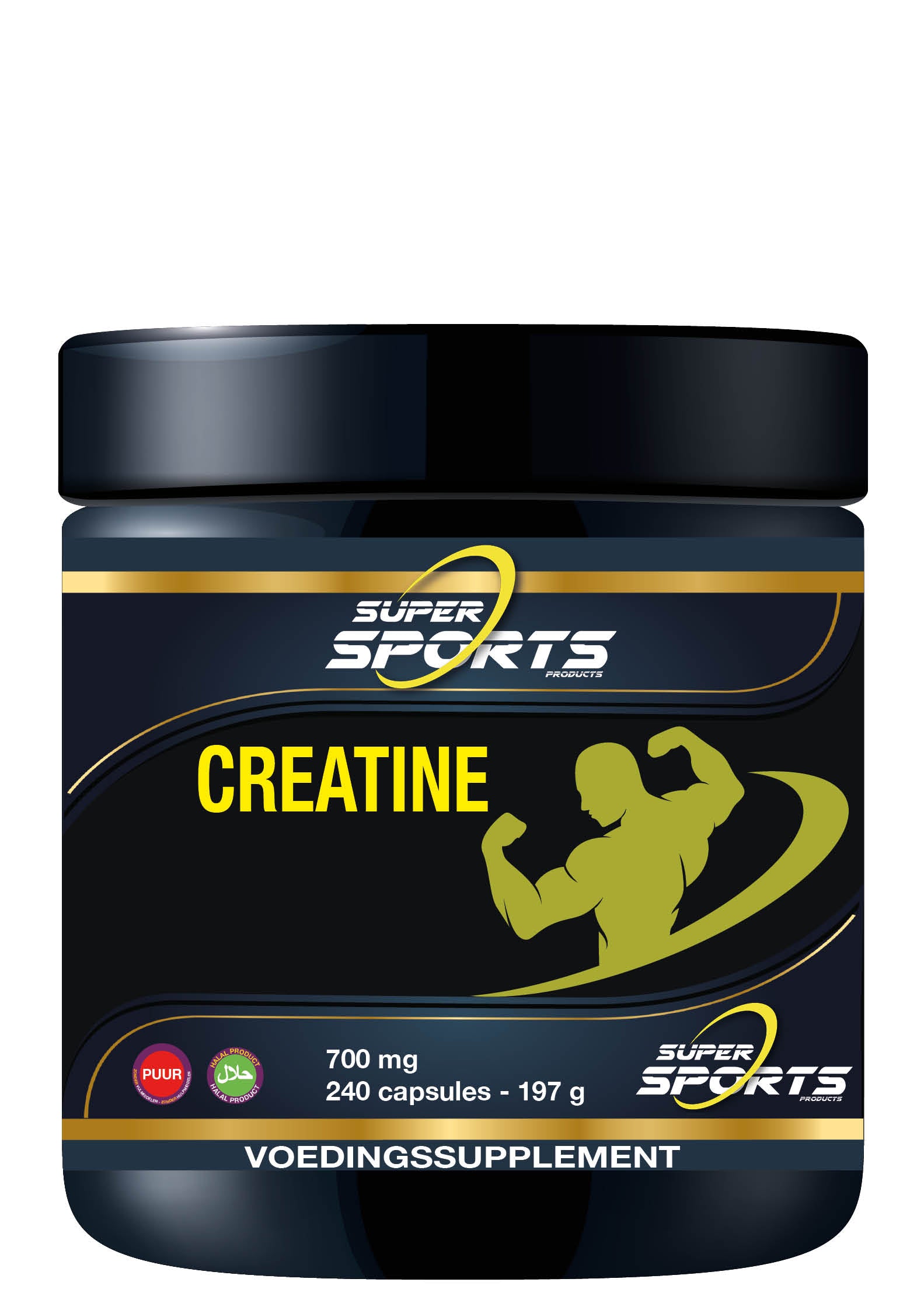 SNP Creatine 700mg puur 240 Capsules