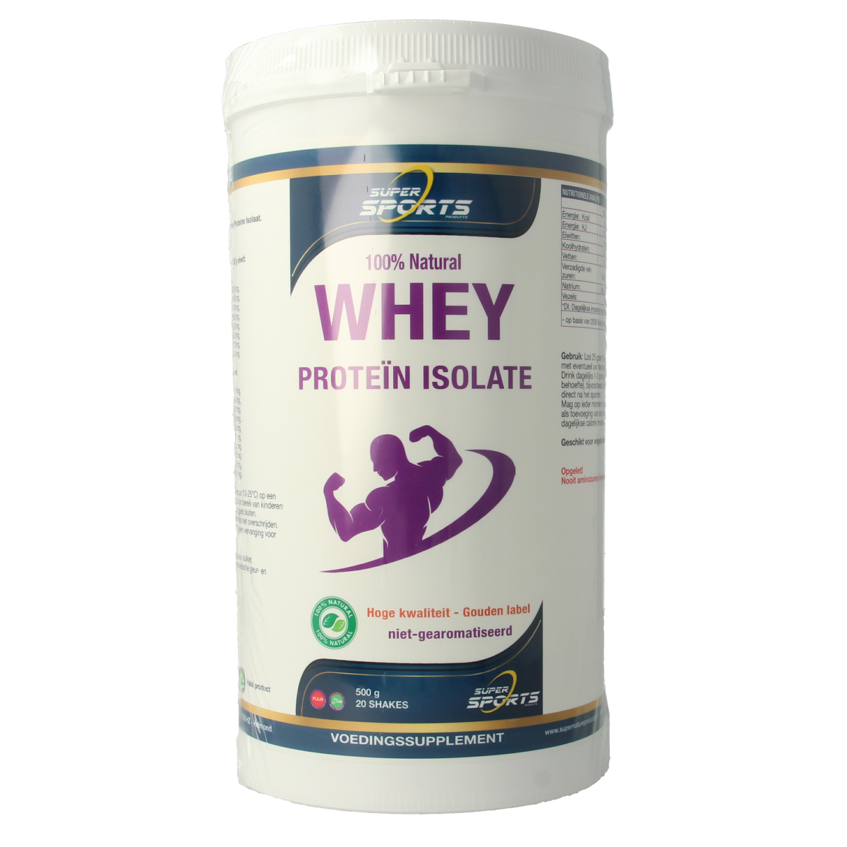 SNP Whey proteine isolate 100% natural 500.00 Gram
