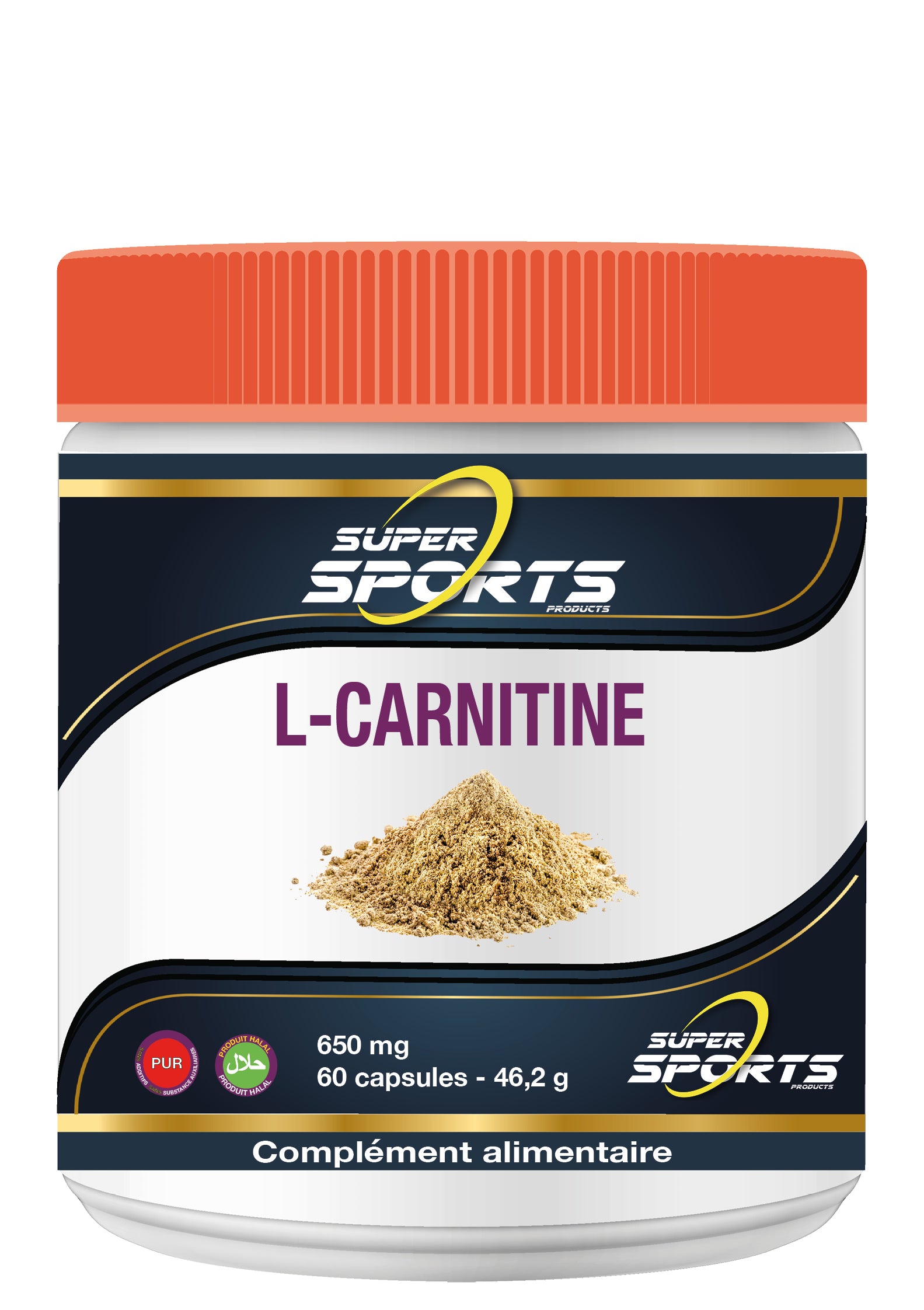 SNP L-Carnitine 650mg puur 60 Capsules