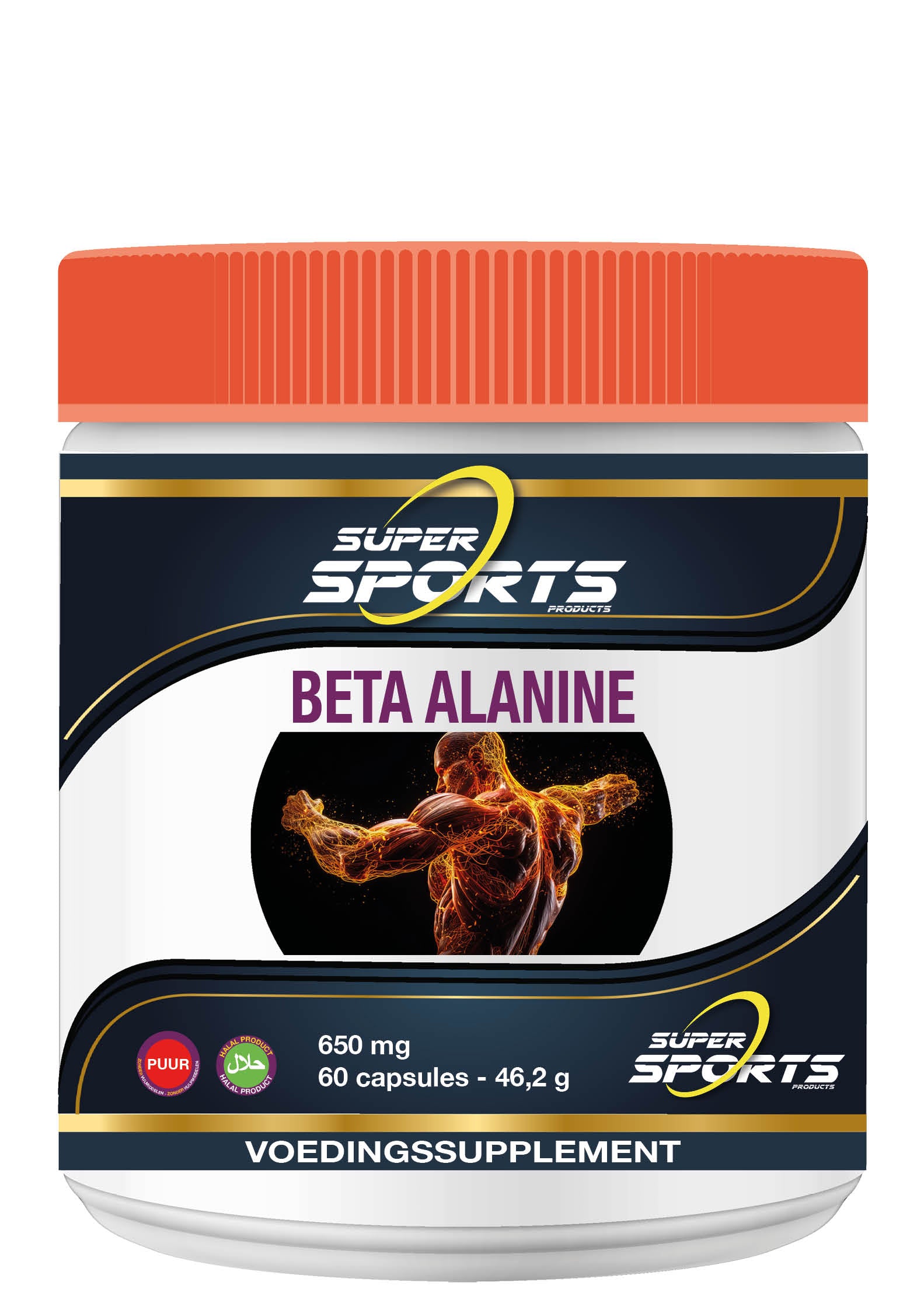 SNP Beta alanine 650mg puur 60 Capsules
