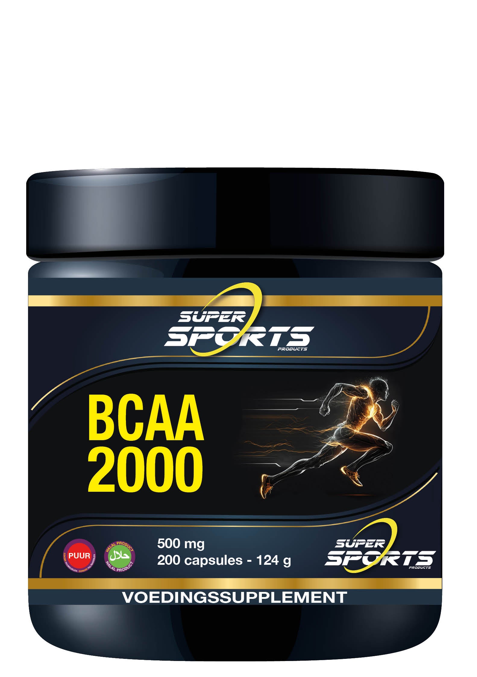 SNP BCAA 2000 puur 200 Capsules