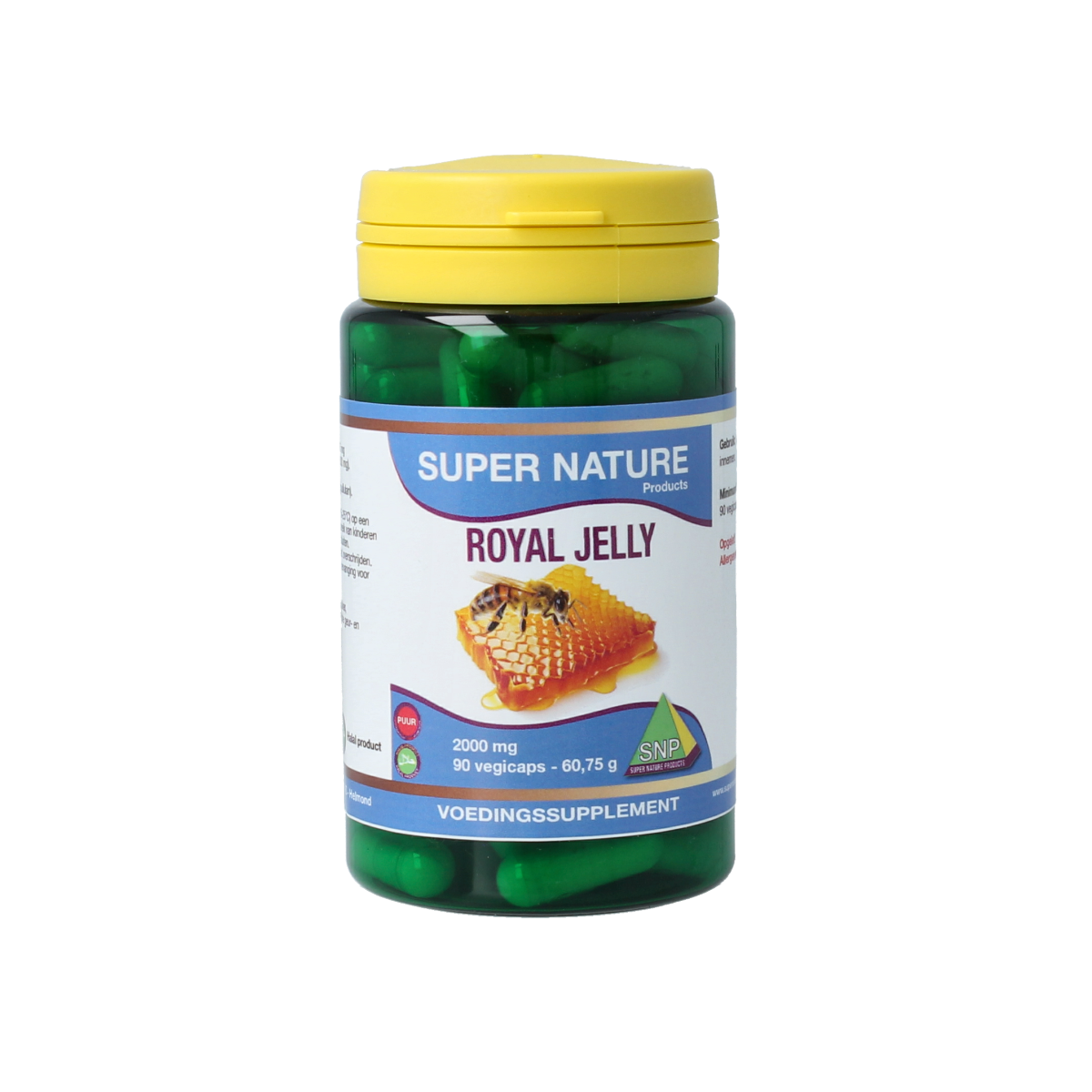 SNP Royal jelly 2000 mg puur 90.00 Vegetarische capsules