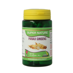 SNP Panax ginseng 500mg puur 60 Vegetarische capsules