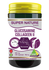 SNP Glucosamine collageen type II puur 120 Vegetarische capsules