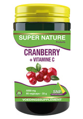SNP Cranberry vitamine C 5000mg 60.00 Vegetarische capsules