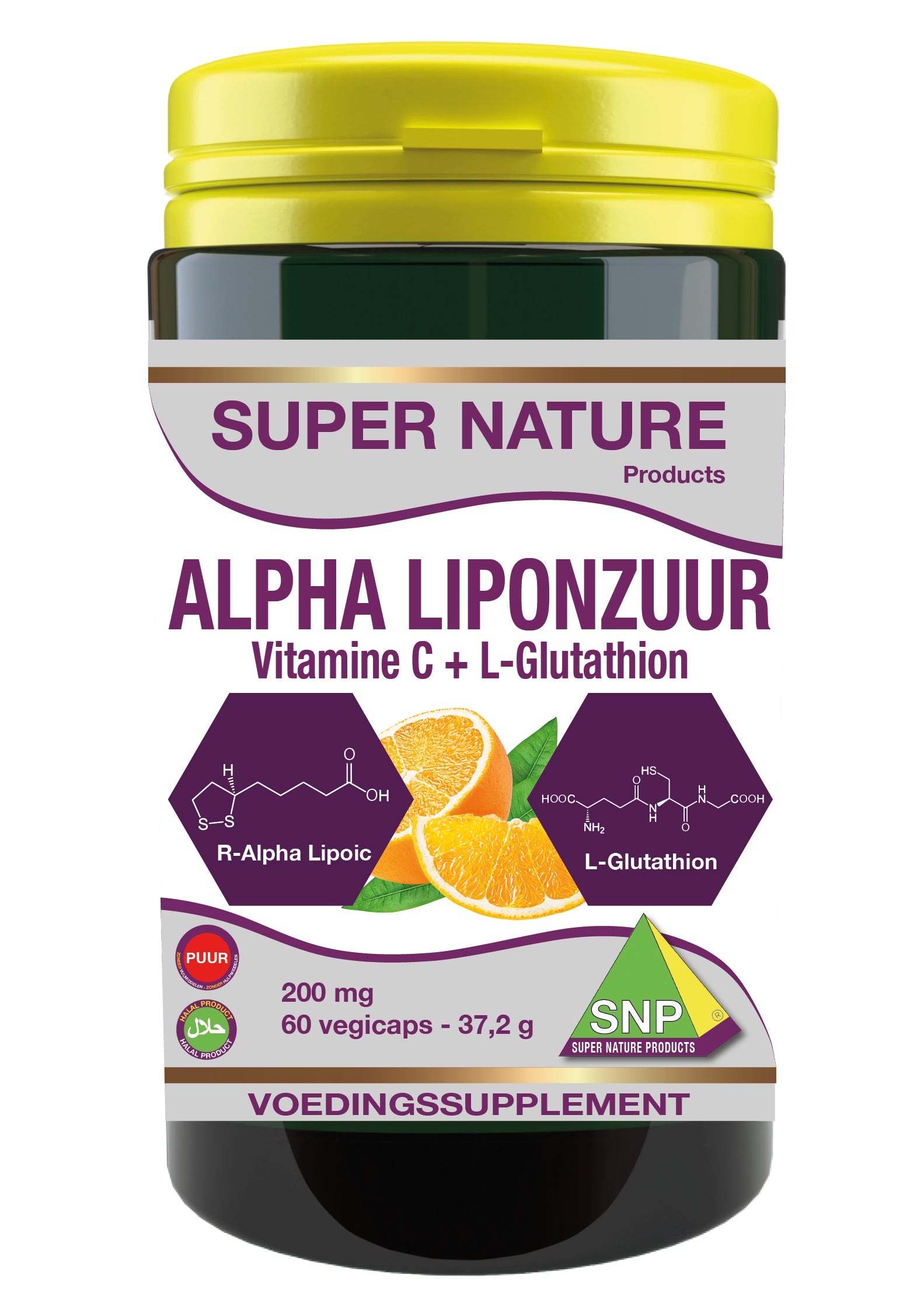 SNP Alpha liponzuur 200 mg puur 60.00 Capsules