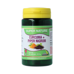 SNP Curcuma & piper nigrum 510mg puur 60.00 Capsules