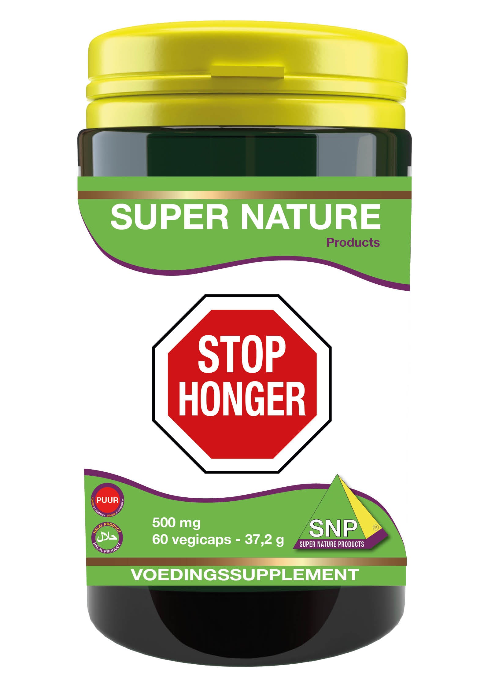 SNP Stop honger 500mg puur 60 Vegetarische capsules