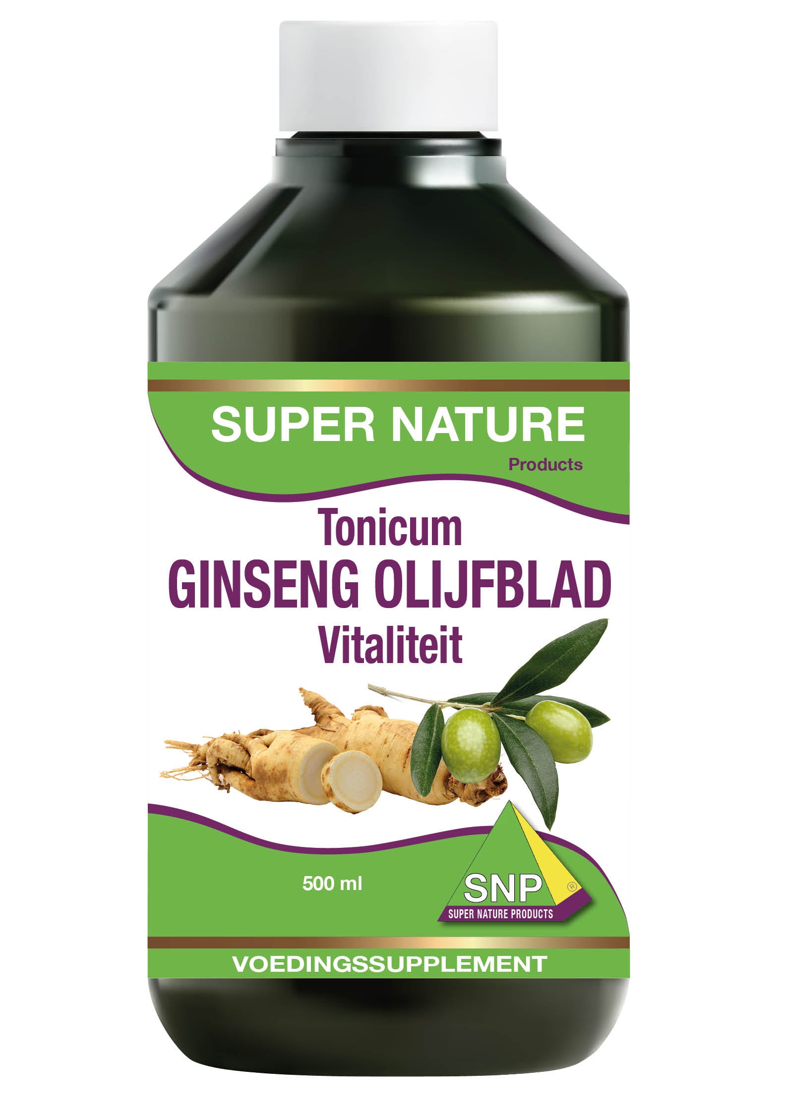 SNP Ginseng olijfblad tonicum 500.00 Milliliter