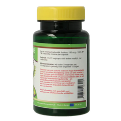 SNP Irish zeewier 600 mg puur 900mcg jodium 30 Vegetarische capsules