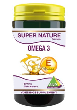 SNP Omega 3 500mg 200 Capsules