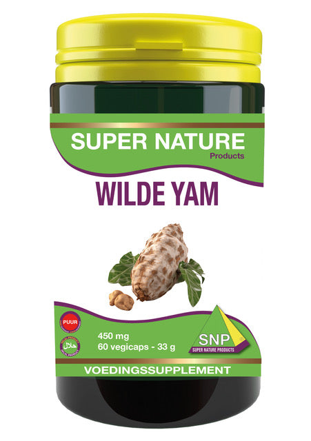 SNP Wilde yam 450mg 60 Vegetarische capsules