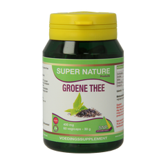 SNP Groene thee 400 mg puur 60 Vegetarische capsules