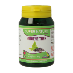 SNP Groene thee 400 mg puur 60.00 Vegetarische capsules