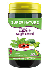 SNP EGCG+ Weight control puur 60.00 Vegetarische capsules