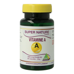 SNP Vitamine A 3000 mcg 60 Capsules