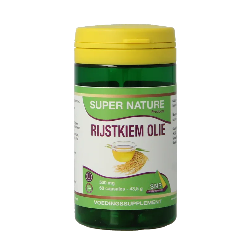 SNP Rijstkiem olie halal kosher 60 Capsules