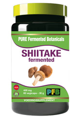 SNP Shiitake fermented 400mg puur 60.00 Vegetarische capsules