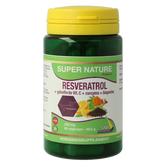 SNP Resveratrol curcuma gebufferd vit C bioperine puur 60 Vegetarische capsules