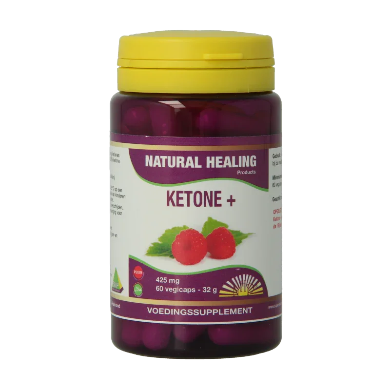 NHP Ketone + 425mg puur 60.00 Vegetarische capsules