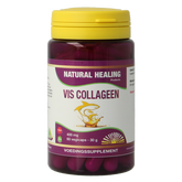 NHP Vis collageen 400mg puur 60 Vegetarische capsules
