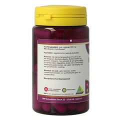 NHP Vis collageen 400mg puur 60 Vegetarische capsules