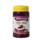 NHP Vit B3 Resveratrol vitamine C bioperine 30 Vegetarische capsules