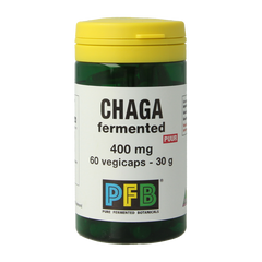 SNP Chaga fermented 400 mg puur 60 Vegetarische capsules
