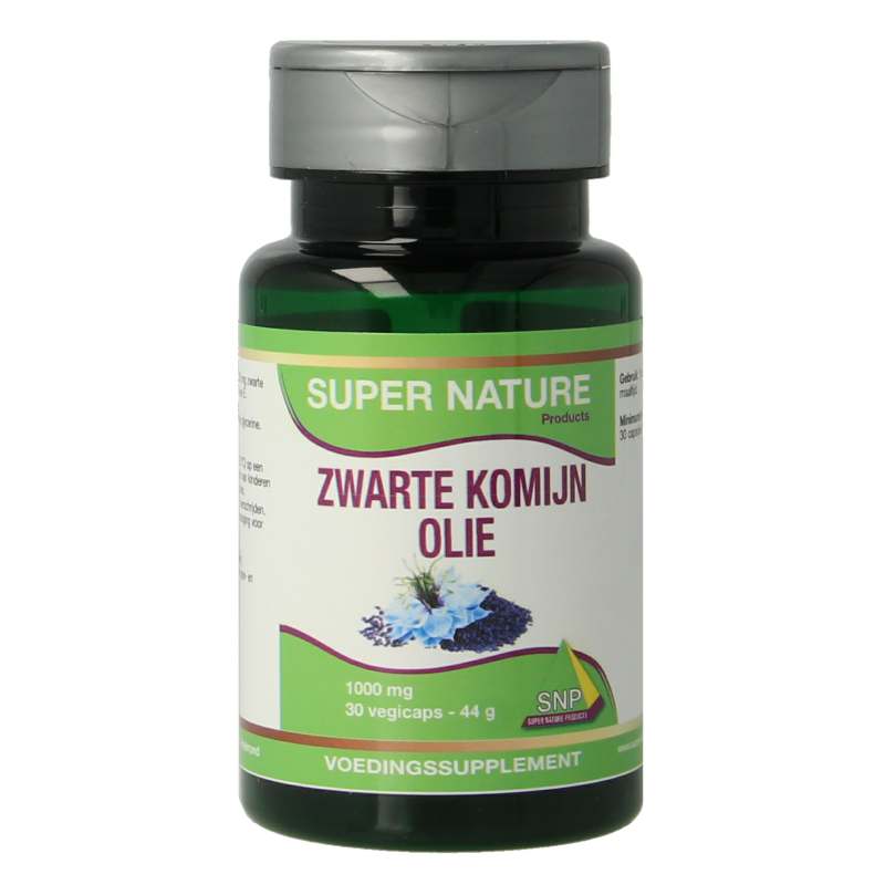 SNP Zwarte komijn olie 1000 mg 30 Vegetarische capsules
