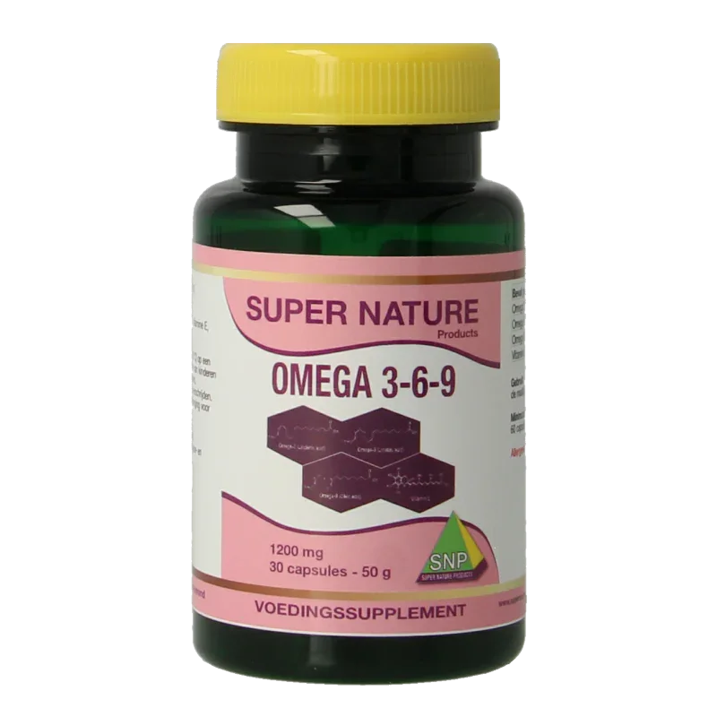 SNP Omega 3-6-9 1200mg 30 Capsules