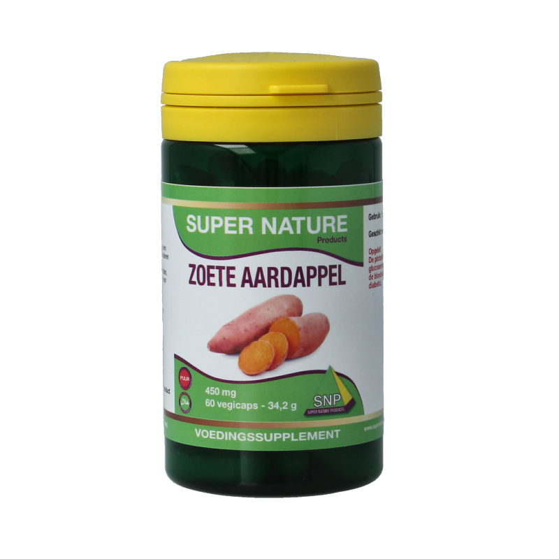SNP Zoete aardappel puur 60.00 Vegetarische capsules