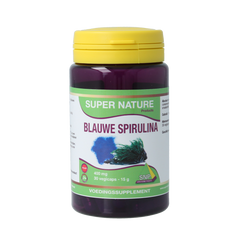 SNP Blauwe spirulina puur 30.00 Vegetarische capsules