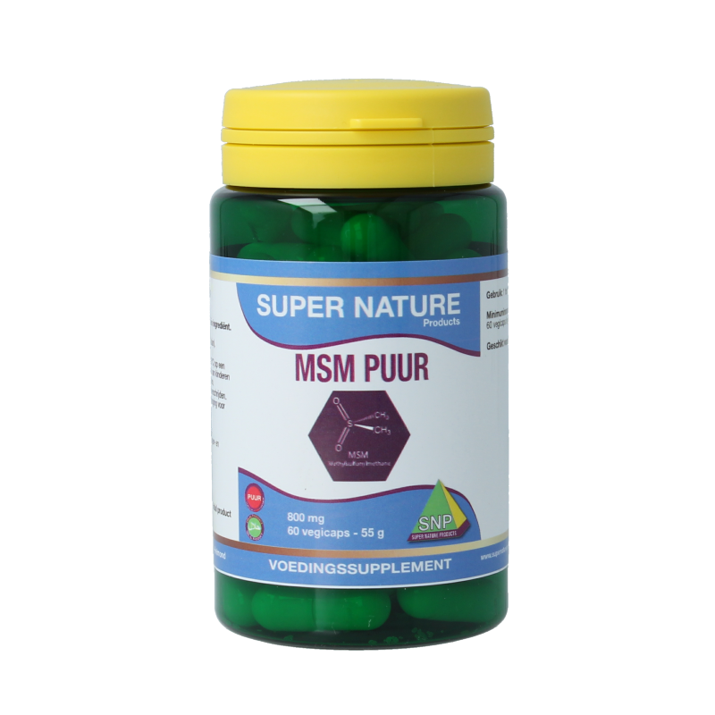 SNP MSM puur 60 Vegetarische capsules