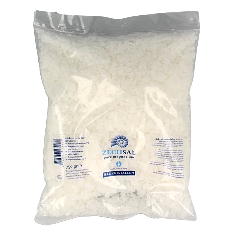 Zechsal Magnesium voetbadzout navul 750 Gram