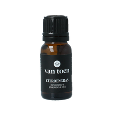 Van Toen Citroengras bio 10.00 Milliliter
