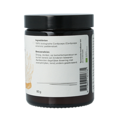 Van Toen Cordyceps poeder bio 80 Gram