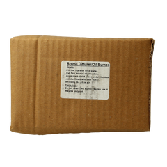 Volatile Wierook en olie verdamper zwart zeepsteen 1 Stuks