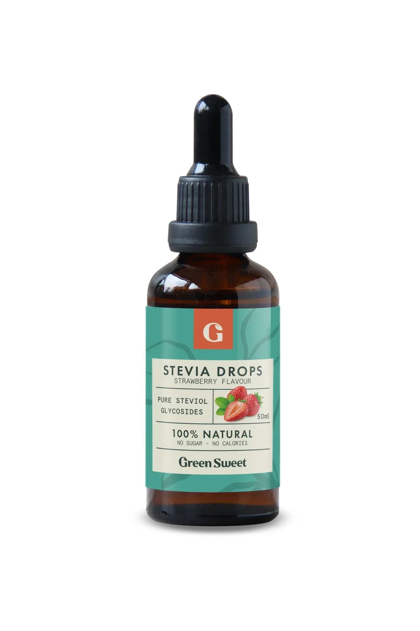 Green Sweet Vloeibaar stevia aardbei 50.00 Milliliter