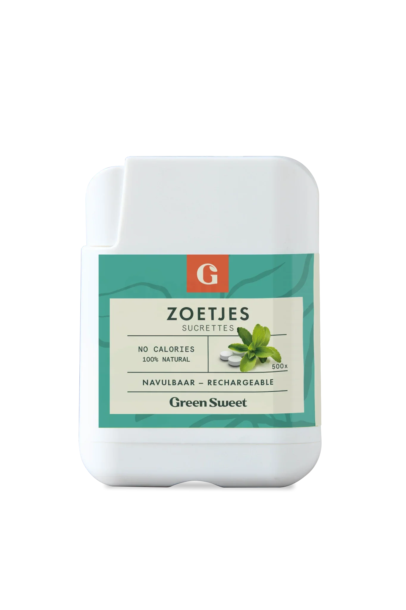 Green Sweet Zoetjes hervulbare dispenser 500 Stuks