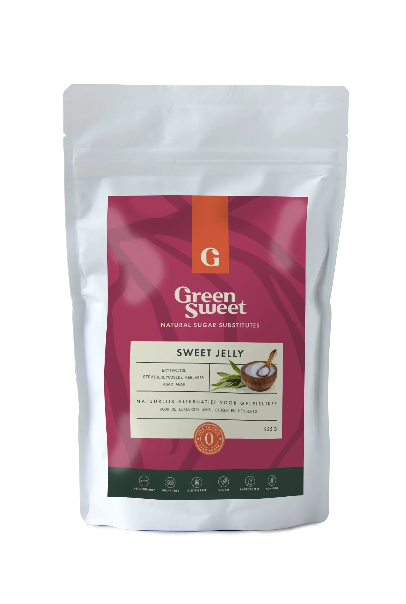 Green Sweet Sweet jelly 225 Gram