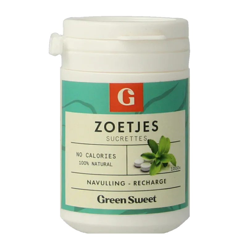 Green Sweet Zoetjes navulverpakking 1000 Stuks