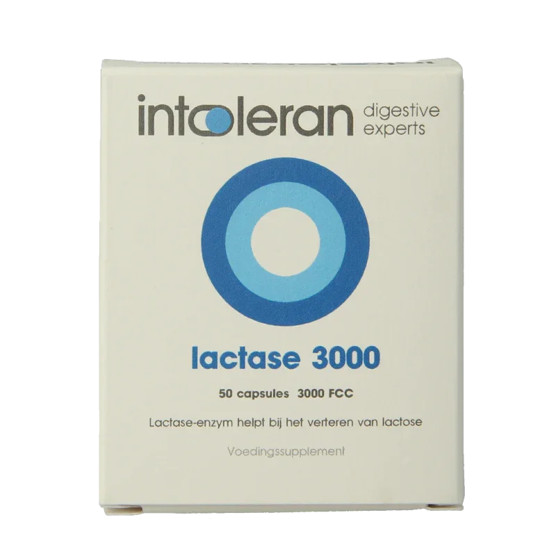 Intoleran Lactase 3000 50 Capsules