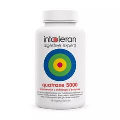 Intoleran Quatrase 5.000 108.00 Vegetarische capsules