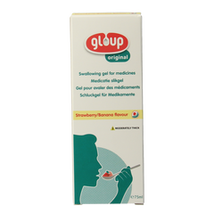 Gloup Original medicatie inname gel aardbei banaan 75 Milliliter