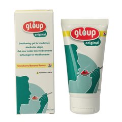 Gloup Original medicatie inname gel aardbei banaan 75 Milliliter