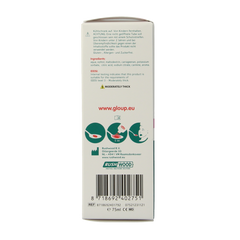 Gloup Zero medicatie inname gel framboos 75.00 Milliliter