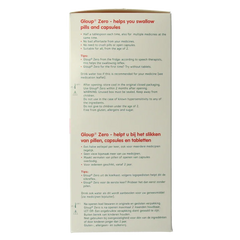 Gloup Zero medicatie inname gel framboos 500 Milliliter